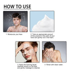 Men’s Facial Cleanser – Acne & Blackhead Control, Oil-Reducing Exfoliating Cream