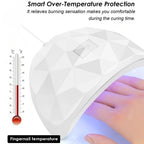 Multifunction UV/LED Nail Lamp – Professional Gel Dryer & Nail Tool