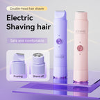 Double-Head Electric Epilator – Rechargeable Painless Hair Remover for Women