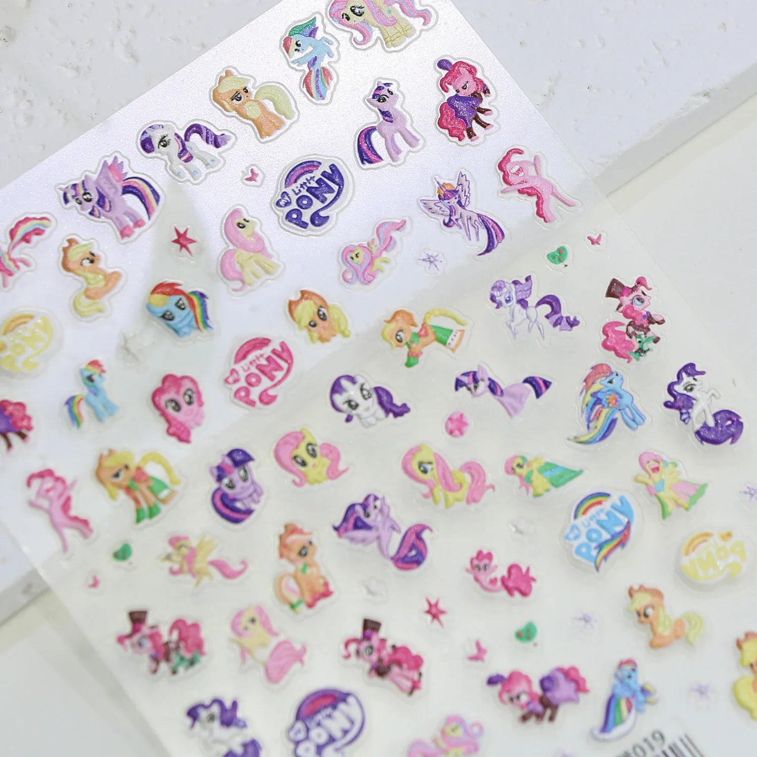 My Little Pony Nail Stickers – Anime Unicorn DIY Nail Decals