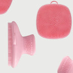Silicone Face Cleansing Brush Pad – Exfoliating Blackhead Remover & Deep Facial Cleaner, Baby Bath Massager Tool