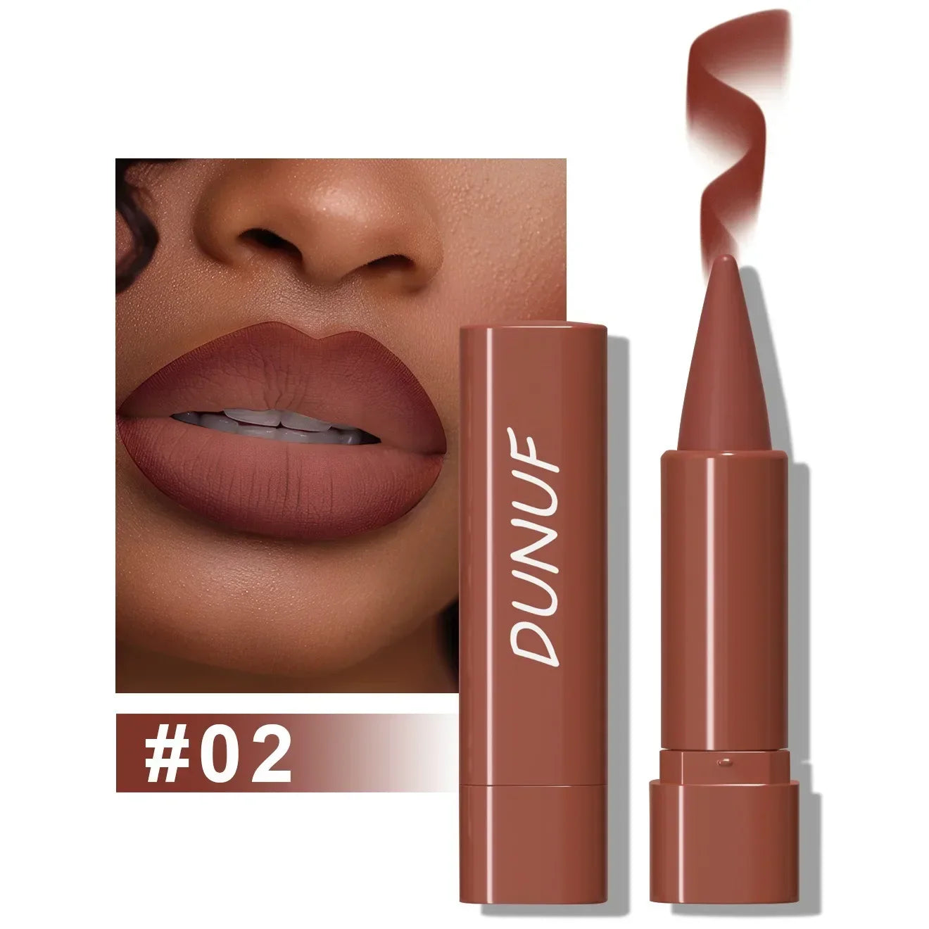 Matte Nude & Red Lip Liner Pencil – 9 Colors, Velvet Contour & Gradient Lipliner