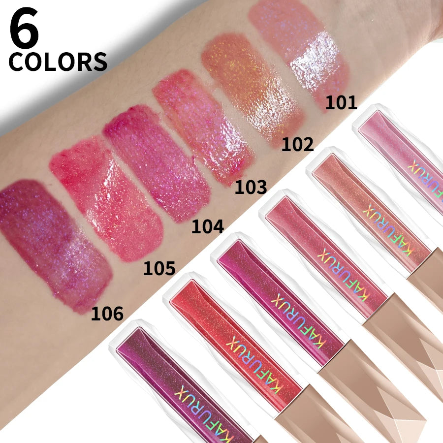 Shimmer Lip Gloss – Moisturizing, Long-Lasting, Plumping Effect