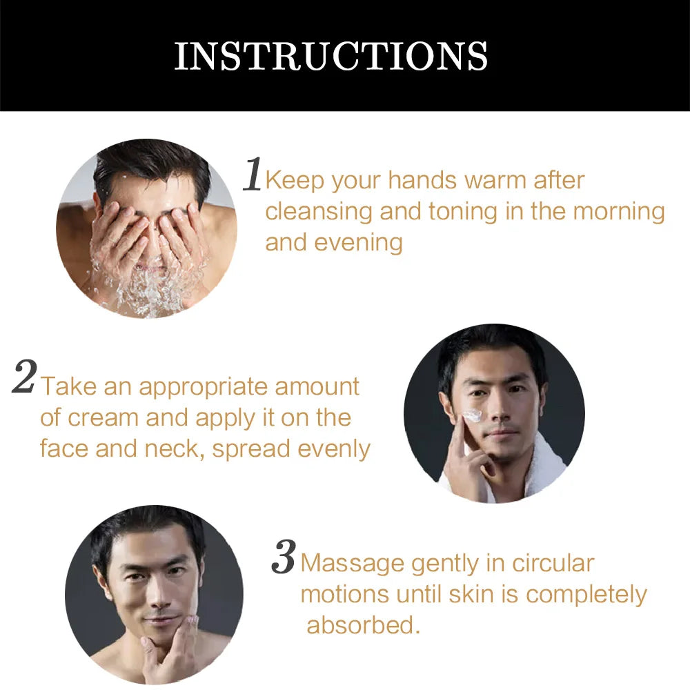 Men’s Retinol Collagen Face Cream – Firming & Hydrating Skincare