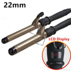 Professional LCD Hair Curler – 22mm/32mm Ceramic Curling Wand with Adjustable Temperature for Hair Styling