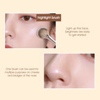 IMAGIC Highlighting Blush Brush – Soft, Professional, Multifunction Makeup Tool