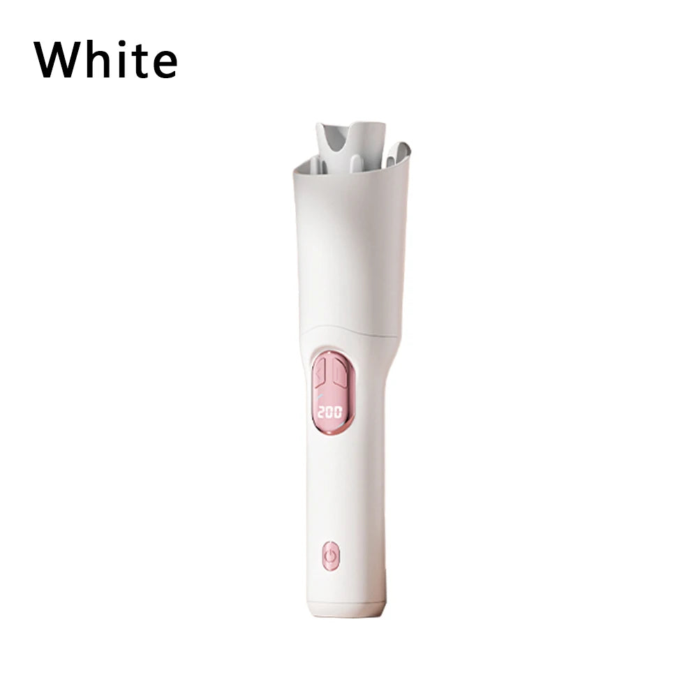 28mm Automatic Ceramic Hair Curler – Negative Ion, Rotating, Anti-Tangle Styler