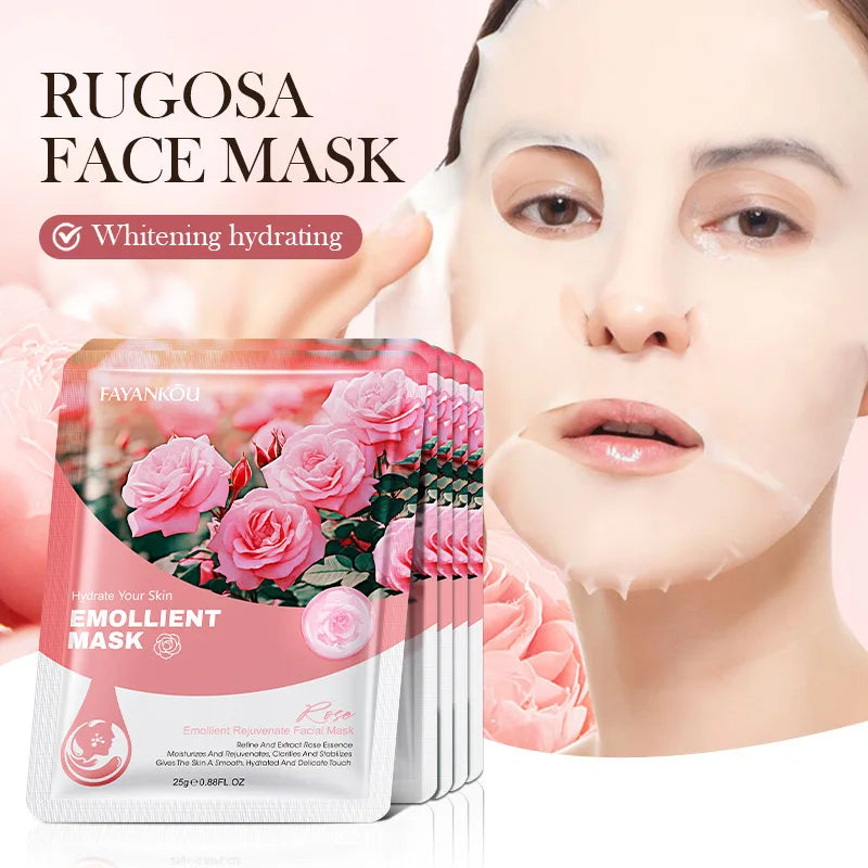 10pcs Fruit Facial Masks – Hydrating, Brightening & Firming Skincare