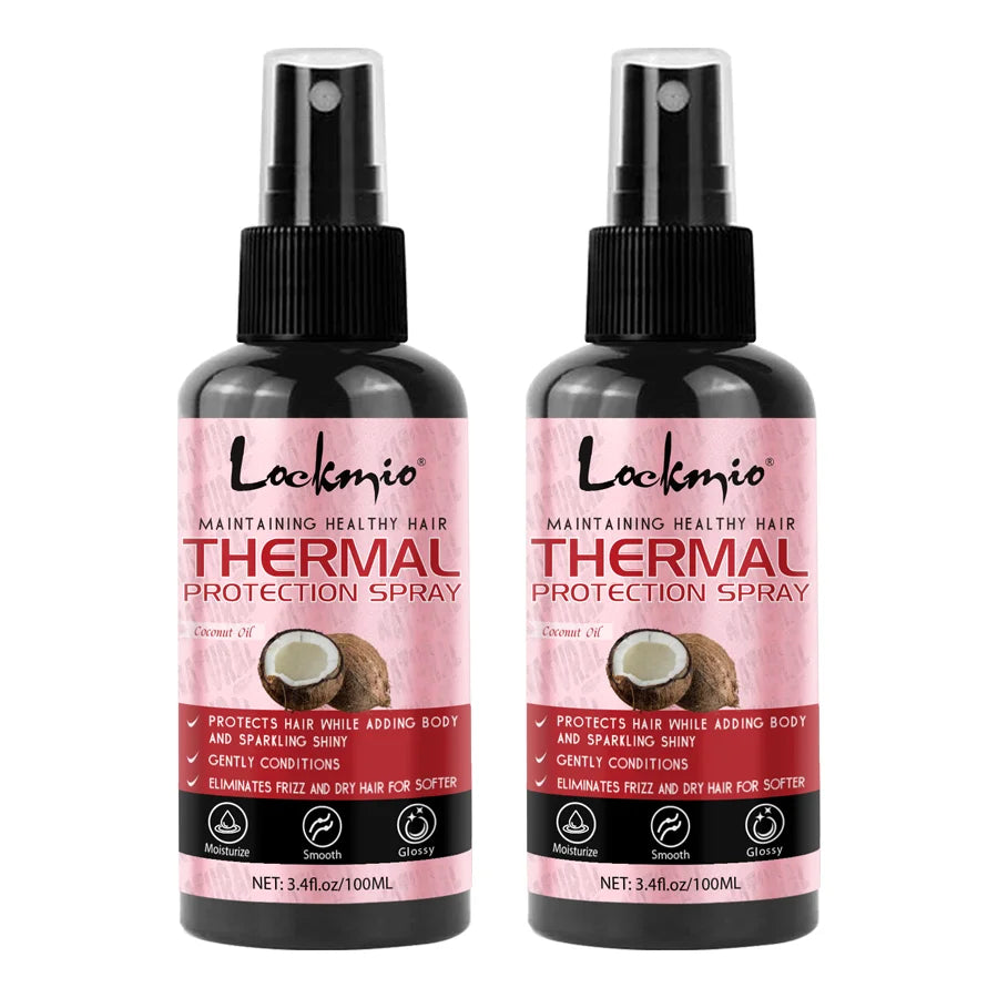 Heat Protection Spray 100ml – Smooth, Repair & Frizz Control for Salon-Style Hair