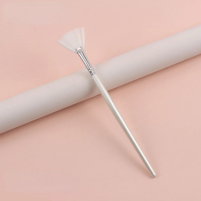 1/8pcs Fan Acid Facial Brush Set – Soft Portable Mask Brushes for Skin Care & Beauty Salon Use