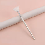 1/8pcs Fan Acid Facial Brush Set – Soft Portable Mask Brushes for Skin Care & Beauty Salon Use