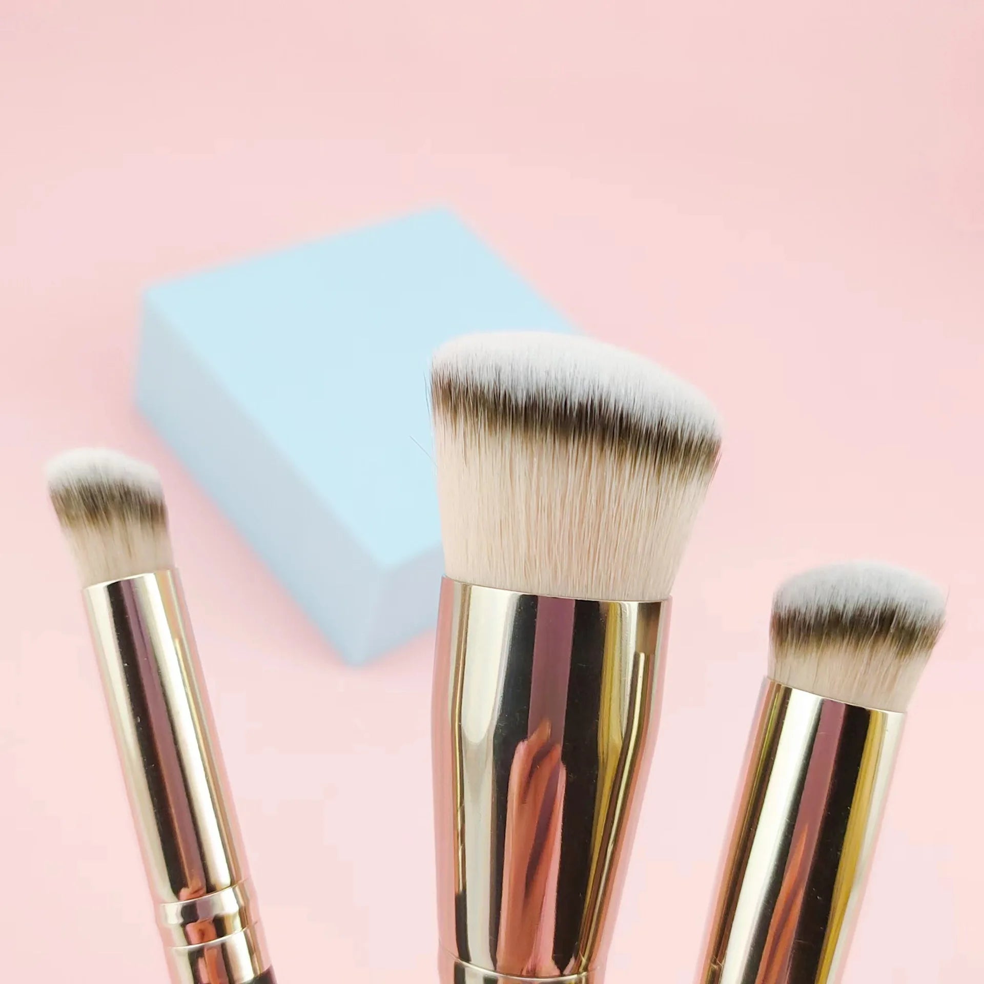 Concealer & Foundation Makeup Brush Set – Soft, Fine Bristles