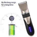 Men’s Professional Hair Clipper – Rechargeable Beard & Hair Trimmer