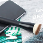 Flat Top Foundation Makeup Brush – Flat Angled Synthetic Hair Brush for Liquid, Cream, Bronzer & Contour Application