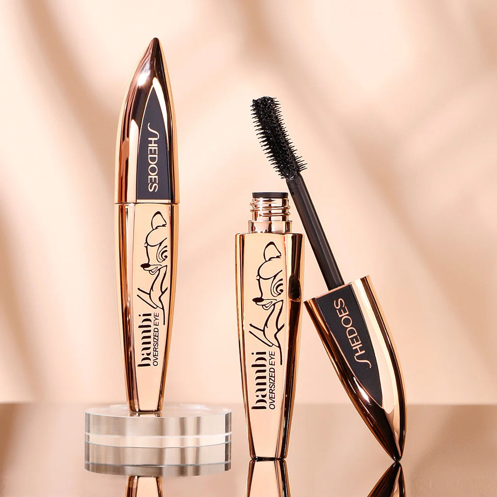 5D Black Silk Fiber Mascara – Thick, Long-Lasting Volume Eye Makeup
