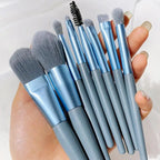 8-Piece Makeup Brush Set – Portable Foundation, Blush & Concealer Beauty Tools
