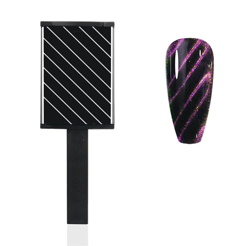Magnetic Nail Art Tool – Cat Eye Gel Magnet Bars for Gel Polish
