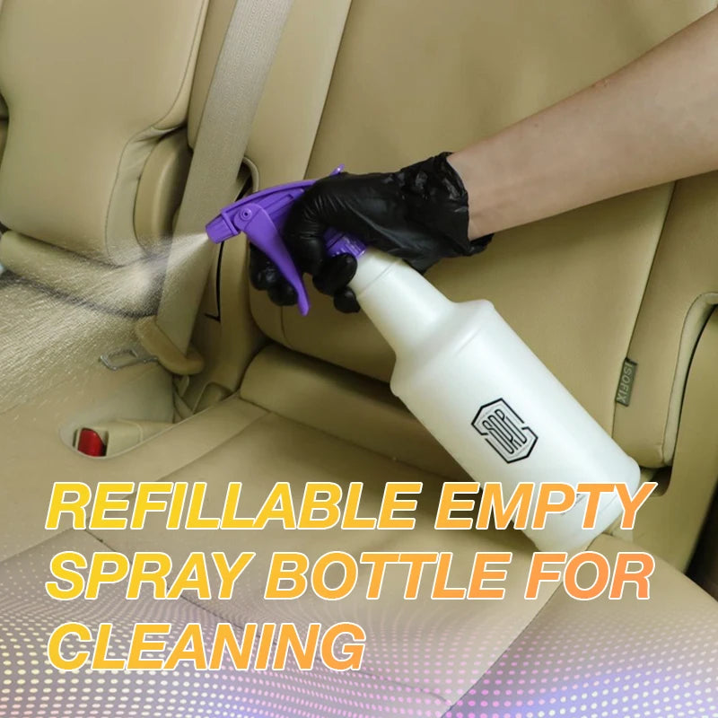 26oz Refillable Spray Bottle with Flex Nozzle for Cleaning & Plants