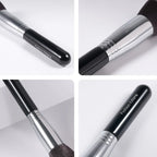 Professional Black Powder & Makeup Brush – Foundation, Blush, Bronzer