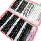 Spiky Individual Lash Clusters – Manga Style Bottom & Top Eyelash Extensions