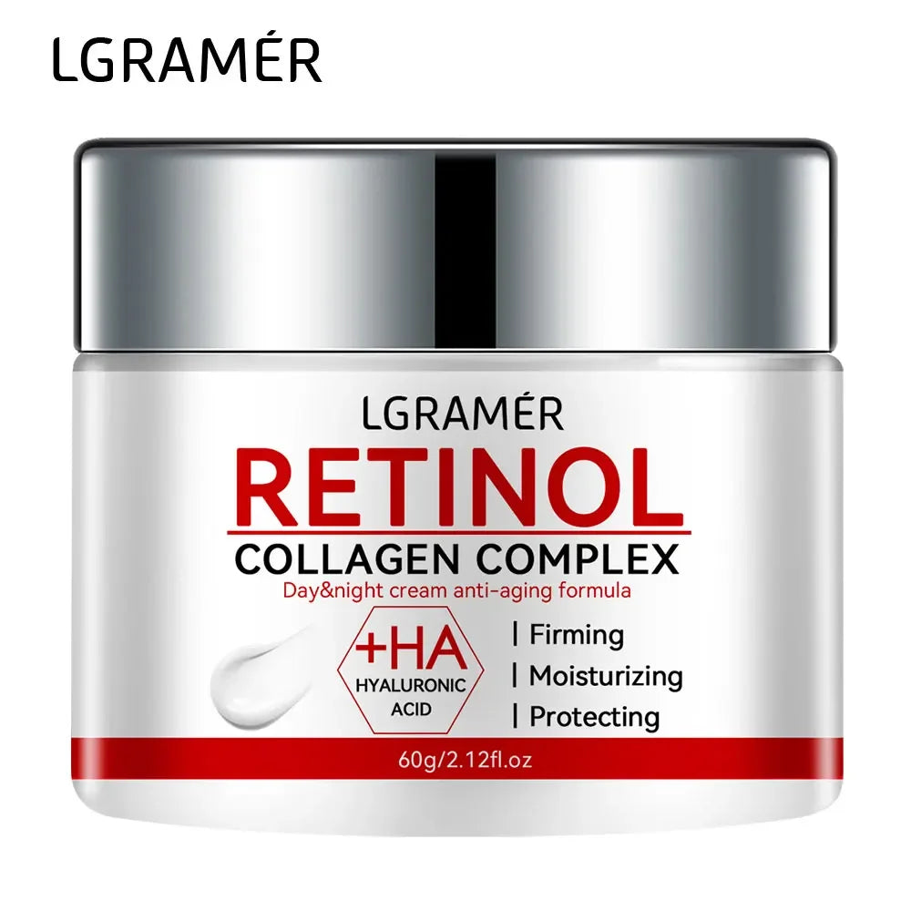 Retinol Firming Collagen Cream – Anti-Wrinkle & Brightening Moisturizer