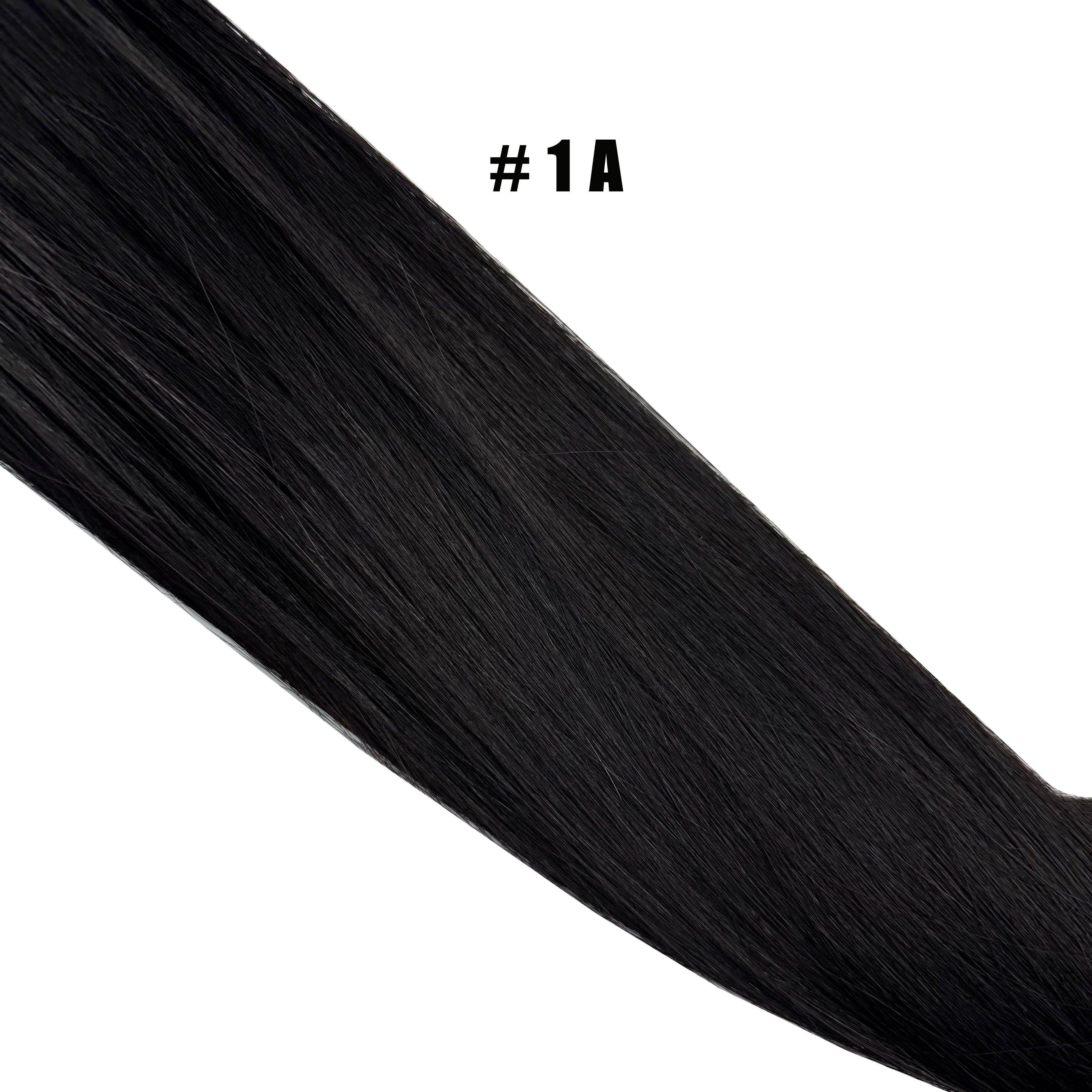 Korean Cotton Thread Tip Hair Extensions – 100% Human Hair, Double Drawn