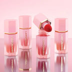 3-Color Matte Waterproof Powder Blusher with Sponge Brush