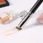 Luxury Under Eye & Nose Contour Brush – Dense Bristles for Flawless Coverage