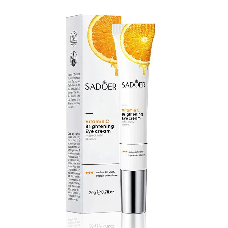 Vitamin C Eye Cream – Anti-Dark Circles, Puffiness & Firming