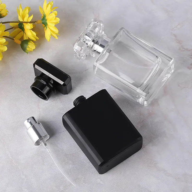 30ml/50ml Travel Glass Spray Bottles – 5/10pcs Perfume Mist Set