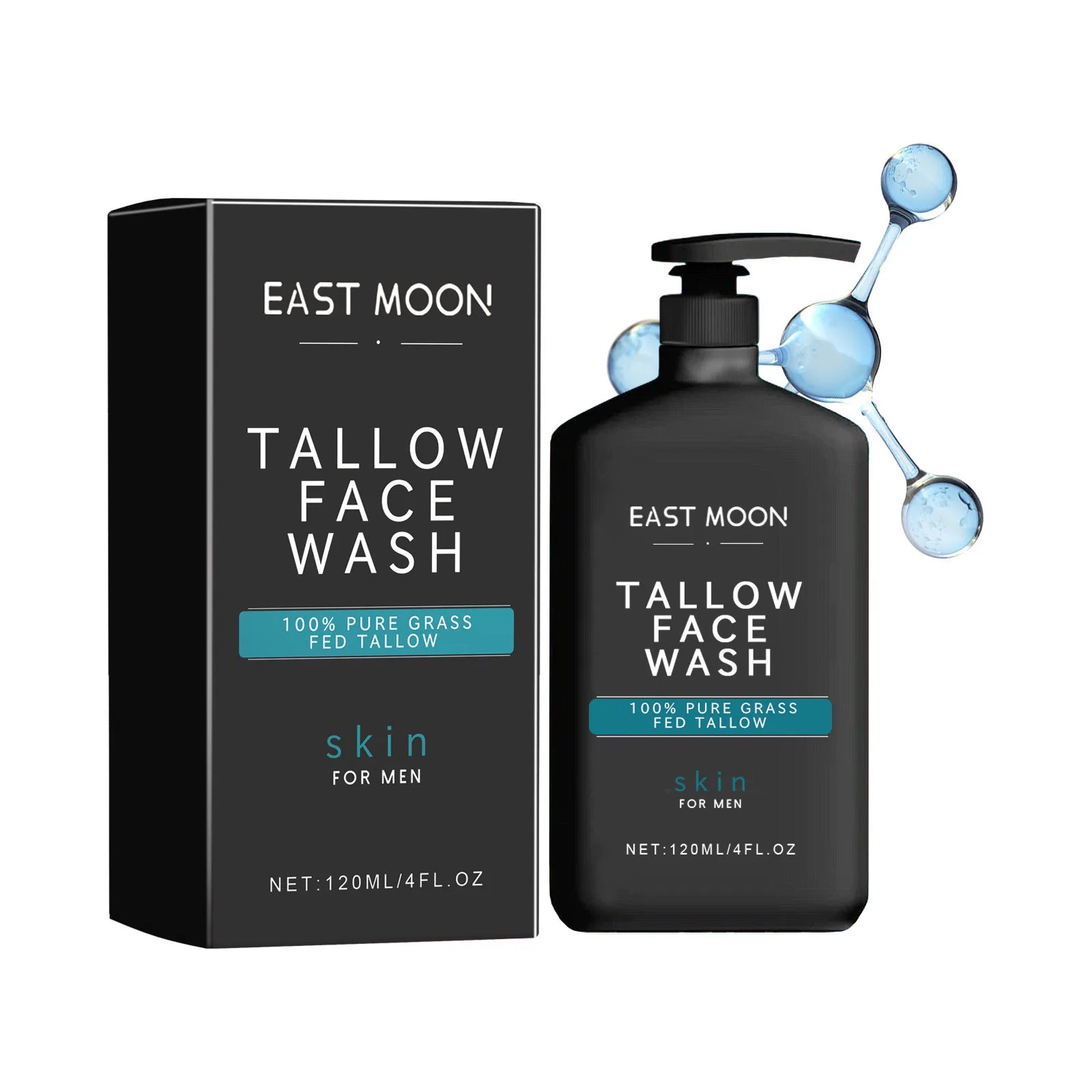 Men’s Facial Cleanser – Acne & Blackhead Control, Oil-Reducing Exfoliating Cream