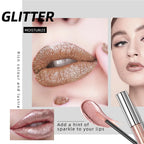 Diamond Liquid Lipstick – 6 Colors, Long-Lasting Waterproof Gloss