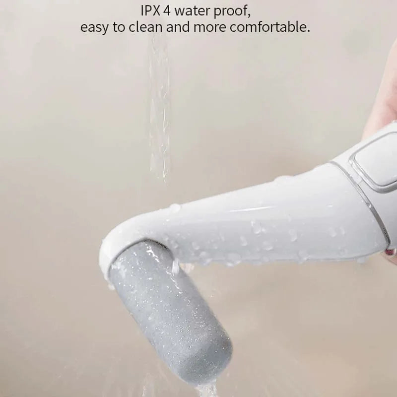 Electric Foot File Grinder – USB Rechargeable Callus Remover with Replacement Head for Smooth Feet