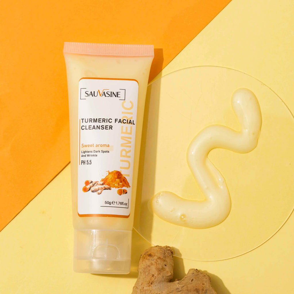 Turmeric Brightening Cleanser – Deep Clean, Acne & Dark Spot Care