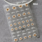 Sunflower & Autumn Harvest Nail Art Stickers