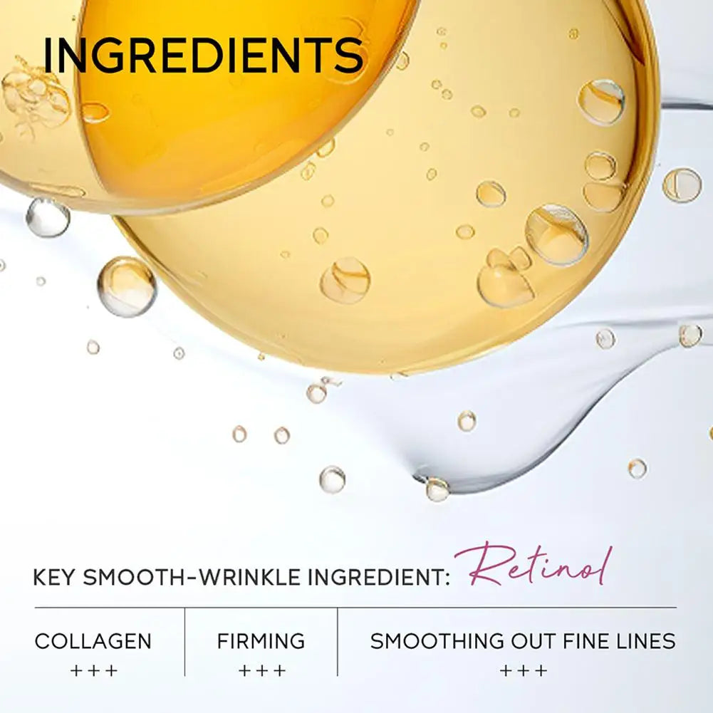 Professional Retinol Skincare Set – Serum, Moisturizer & Eye Cream for Wrinkle Smoothing & Firming