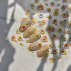 Sunflower & Autumn Harvest Nail Art Stickers