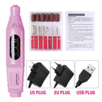 Electric Nail Drill Machine – Professional Manicure Milling Cutter & Nail Art Drill Pen for Salon Use