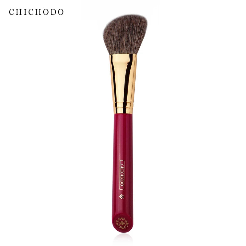 Red Rose 010 Luxury Contour Makeup Brush – Soft Hair