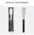 Professional Double-Edge Hair Razor Comb – Salon Cutting & Thinning Tool