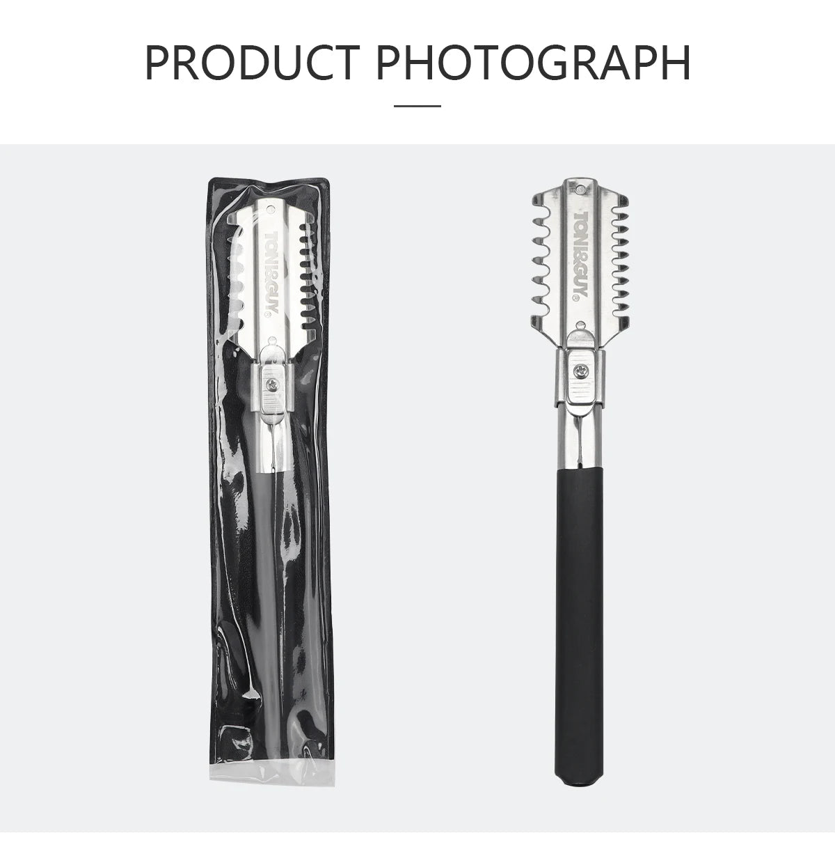 Professional Double-Edge Hair Razor Comb – Salon Cutting & Thinning Tool
