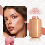 Natural Matte Blush Makeup – Waterproof, Long-Lasting, Moisturizing & Lightweight Blendable Highlight Blush