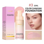 4-in-1 Color Changing Foundation – SPF 30+ Hydrating Longwear Makeup Base
