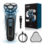 Rechargeable Electric Razor for Men – Portable Rotary Shaver & Beard Trimmer, Ideal Travel Grooming Gift