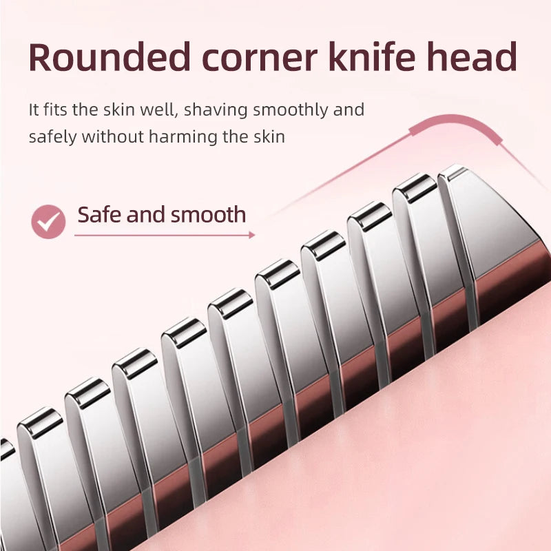 Double-Head Electric Epilator – Rechargeable Painless Hair Remover for Women