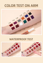 24 Colors Matte Liquid Lipstick Set – Long-Lasting, Waterproof, Non-Stick Velvet Lip Gloss