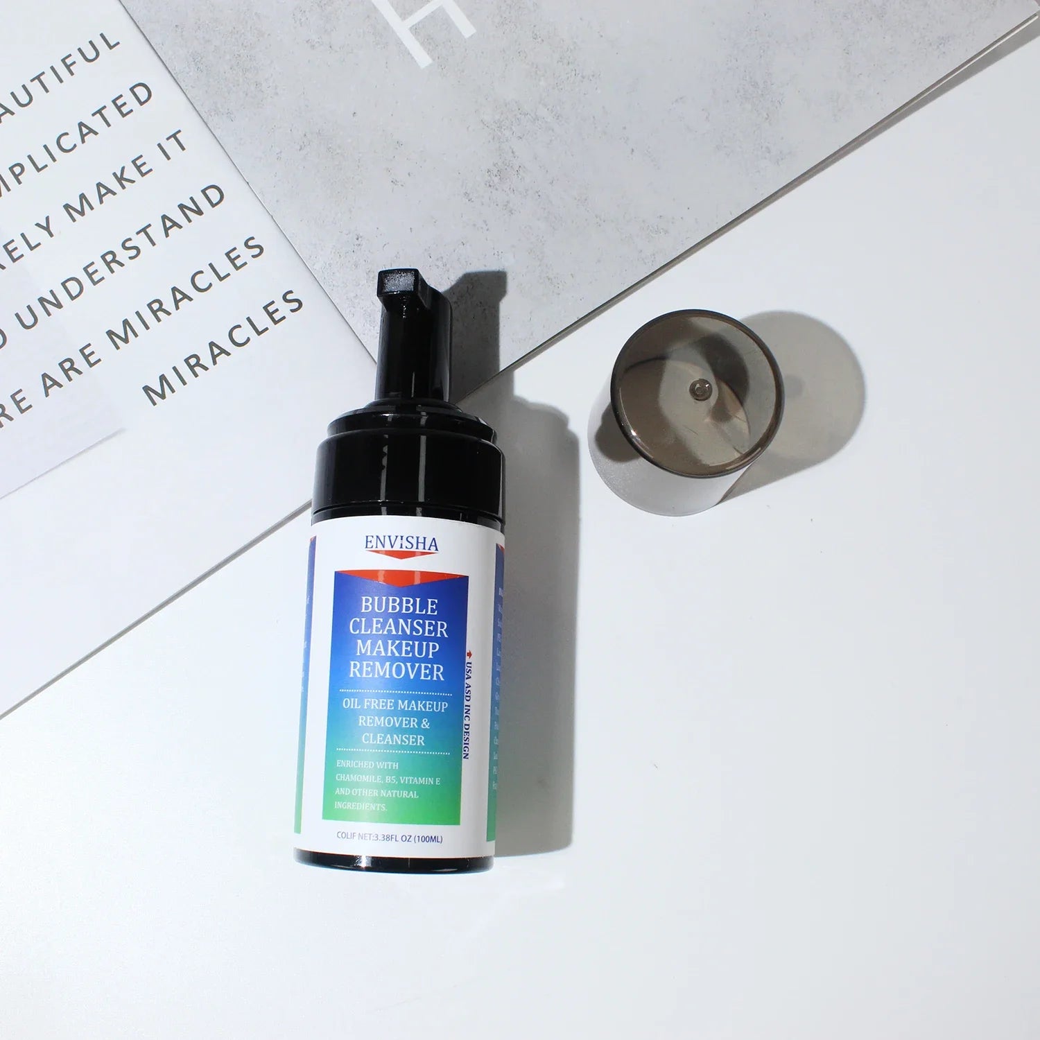 Beauty Exfoliating Foaming Facial Cleanser & Makeup Remover