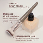 Premium Contour Brush – Perfect Face Makeup Tool for Blending & Defining Cheeks, Forehead, Jaw & Nose