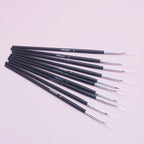 10pcs Paint Brushes Set YS001 – Thin Hook Line Nylon Brushes for Acrylic Painting & Art Supplies