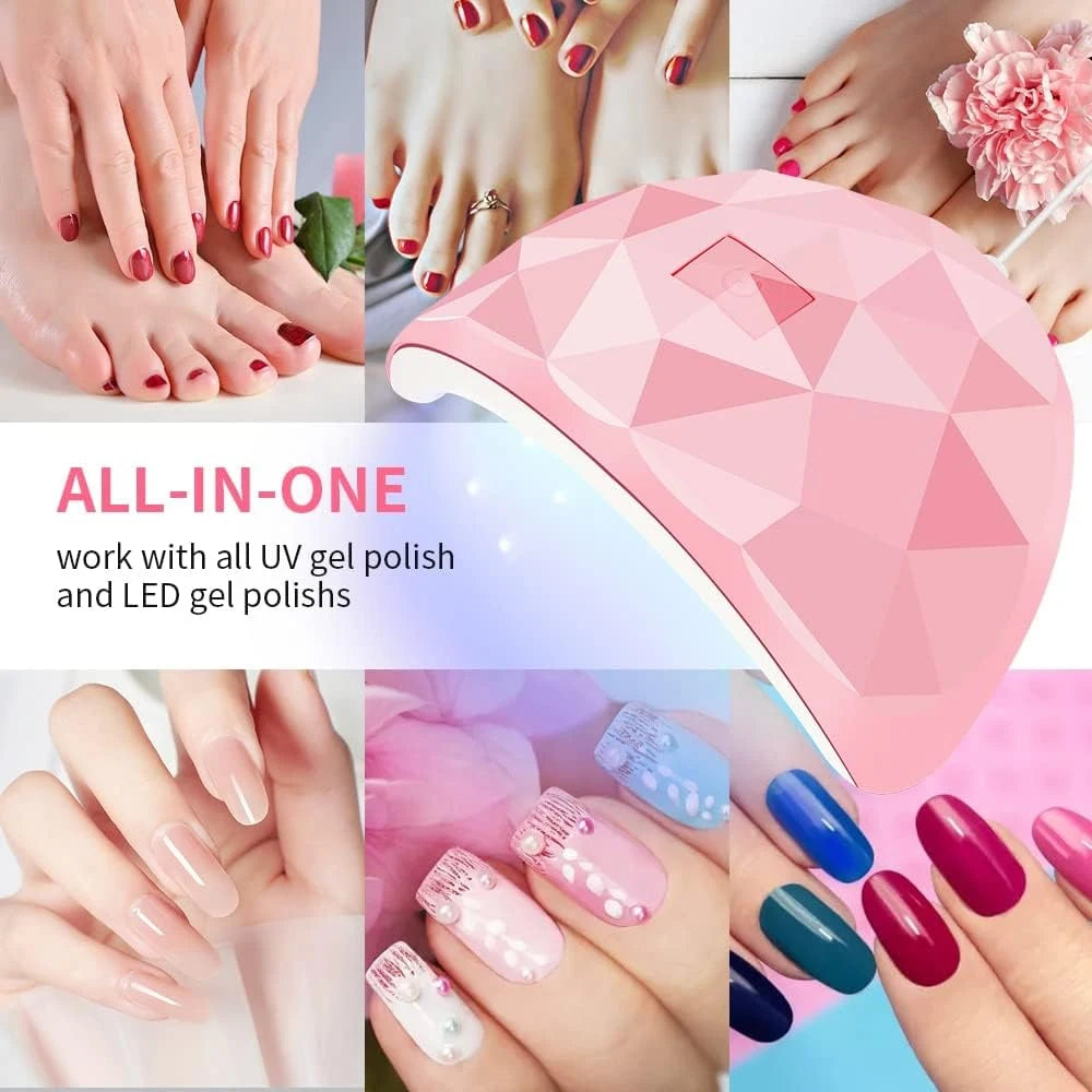 Multifunction UV/LED Nail Lamp – Professional Gel Dryer & Nail Tool
